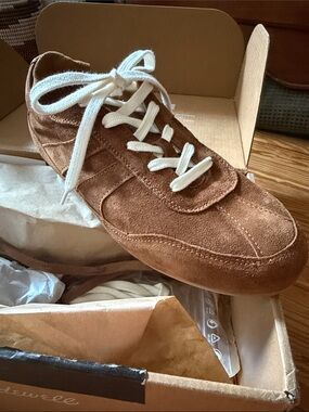 Madewell Brown Suede Sneakers 2026 NWT